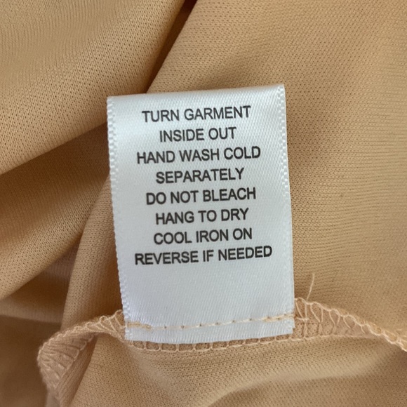 NSR Beige Lace Midi Dress - Picture 12 of 13